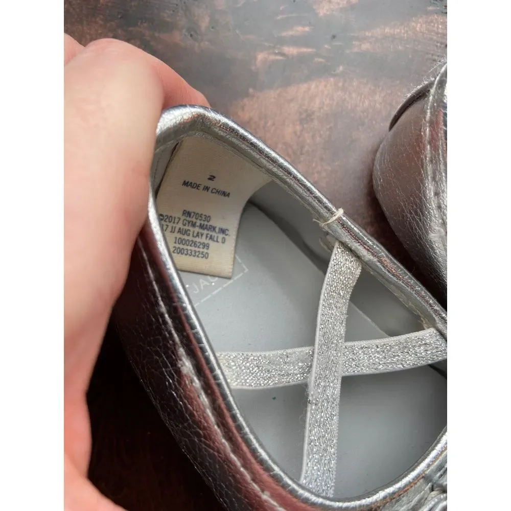 Janie‎ and jack infant crib dress shoes silver in the castle